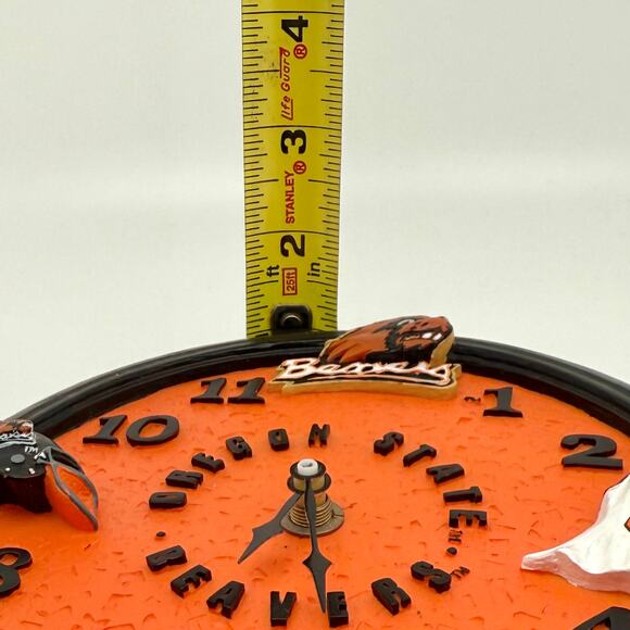 Oregon State Beavers Collegiate Sports 3D Wall Clock Home Decor - Picture 8 of 9